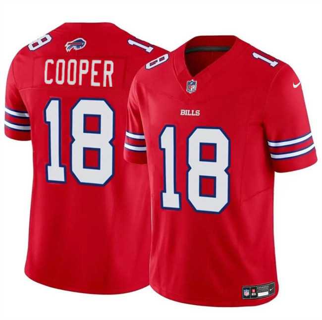 Men & Women & Youth Buffalo Bills #18 Amari Cooper Red 2024 F.U.S.E. Vapor Untouchable Limited Stitched Football Jersey->new york giants->NFL Jersey